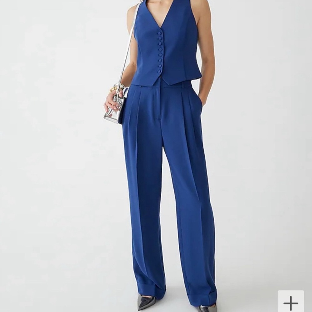 J. Crew Essential Wide Leg Pant‎
